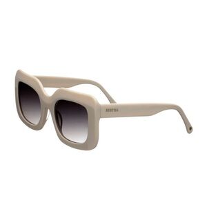 Bertha,(Talitha)Cream Fashion Sunglasses with Bold Frame